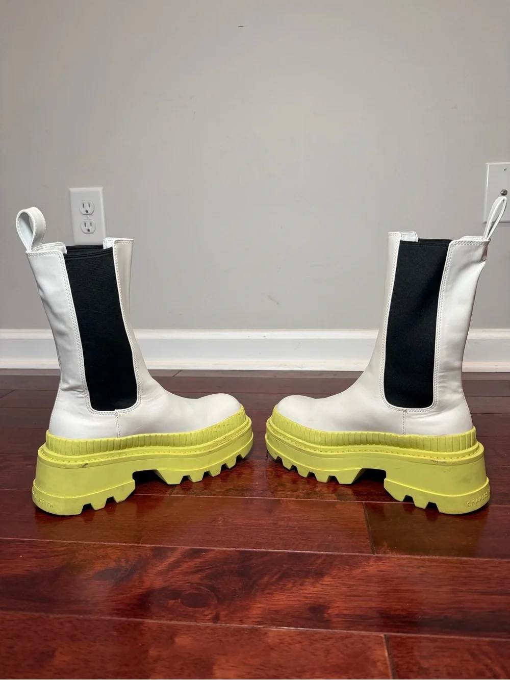 Charles & Keith white charles